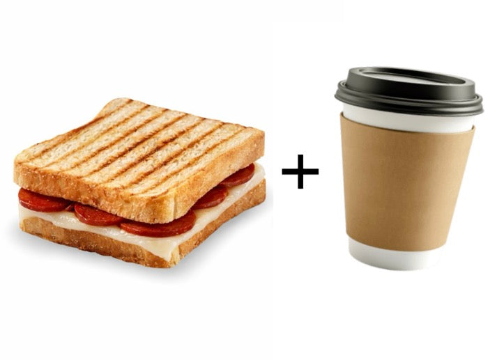 Karışık Tost + Kahve